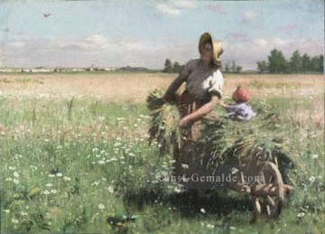  Paul Kunst - The Meadow Lark 1887 Akademischer Maler Paul Peel